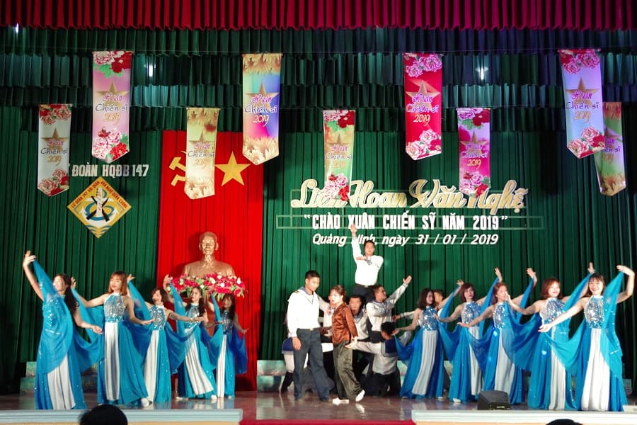 Lữ đoàn 147: Liên hoan văn nghệ “Chào xuân chiến sĩ”