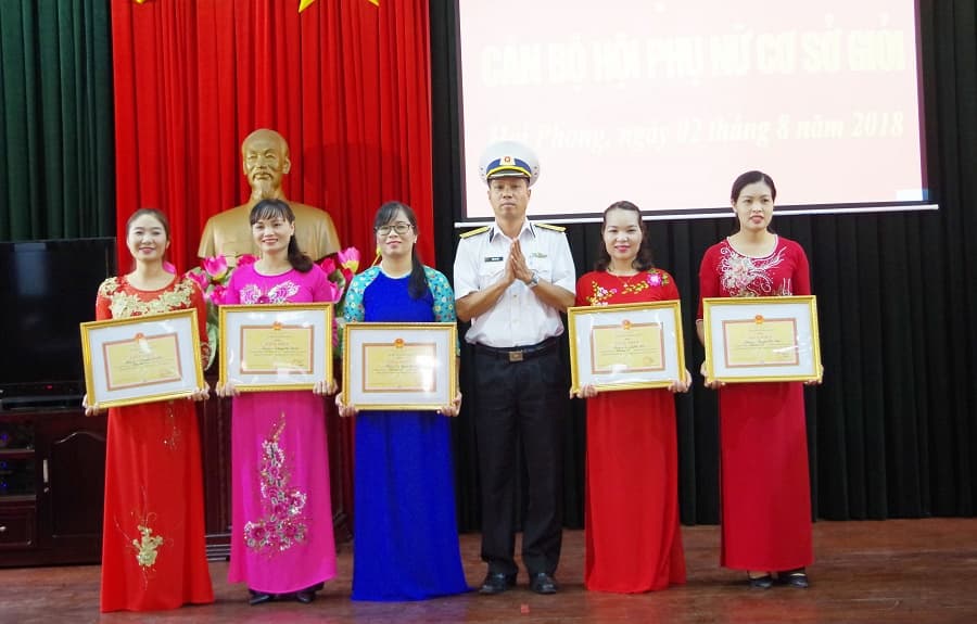 Lữ đoàn Công binh 131 Hải quân: Hội thi “Cán bộ hội Phụ nữ cơ sở giỏi năm 2018”
