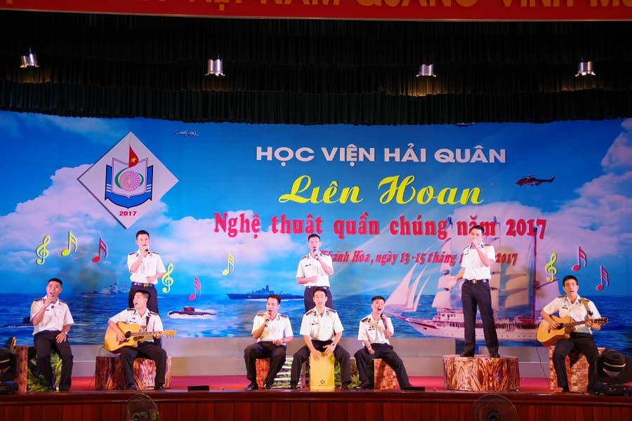 Học viện Hải quân: Liên hoan nghệ thuật quần chúng năm 2017