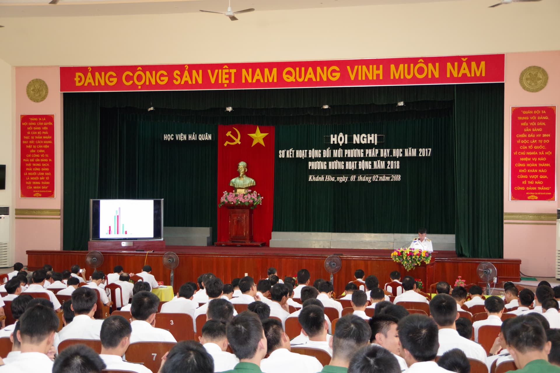 Học viện Hải quân: Hội nghị sơ kết đổi mới phương pháp dạy-học