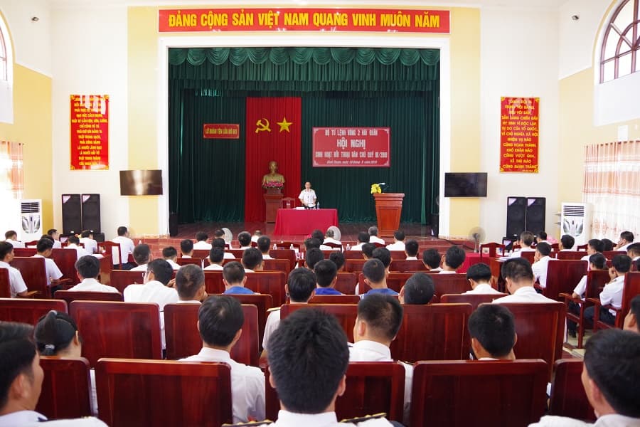 Lữ đoàn 681 Hải quân phát huy tốt dân chủ ở cơ sở