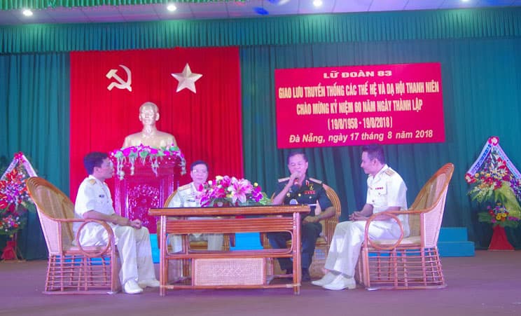 Giao lưu tiếp bước truyền thống Công binh Hải quân anh hùng