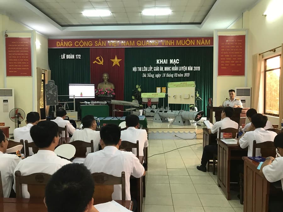 Lữ đoàn 172, Vùng 3 Hải quân: Hội thi lên lớp, giáo án, mô hình học cụ huấn luyện 2019