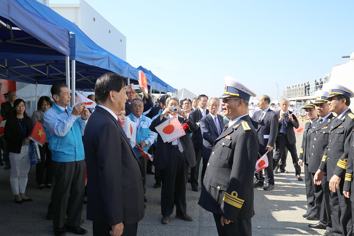 Tàu 015 thăm TP. Sakai, Nhật Bản