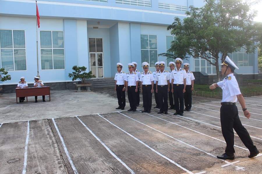 Lữ đoàn 189: Hội thi cán bộ huấn luyện điều lệnh giỏi năm 2018