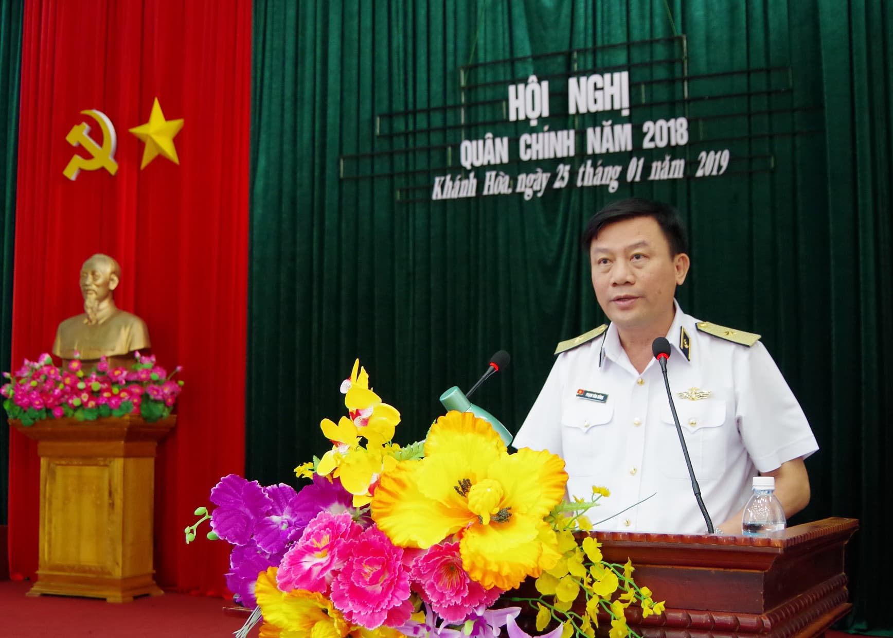Chính ủy Hải quân dự Hội nghị triển khai nhiệm vụ năm 2019 tại Trung đoàn 196