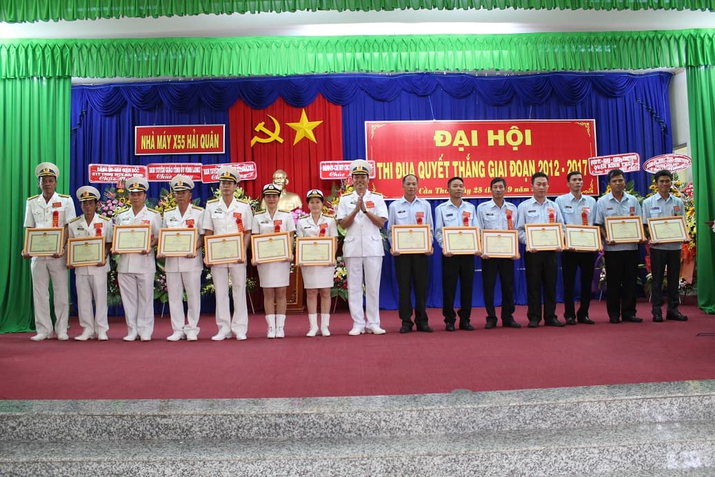 Nhà máy X55: Phong trào thi đua Quyết thắng là sự kế thừa vẻ vang truyền thống 40 năm phát triển, trưởng thành