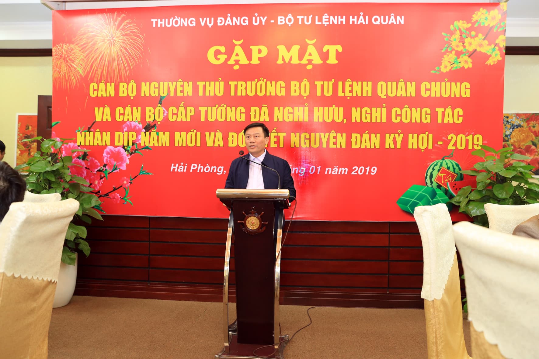 Bộ Tư lệnh Hải quân: Gặp mặt nguyên thủ trưởng Bộ Tư lệnh Quân chủng và cán bộ cấp tướng đã nghỉ hưu khu vực phía Bắc