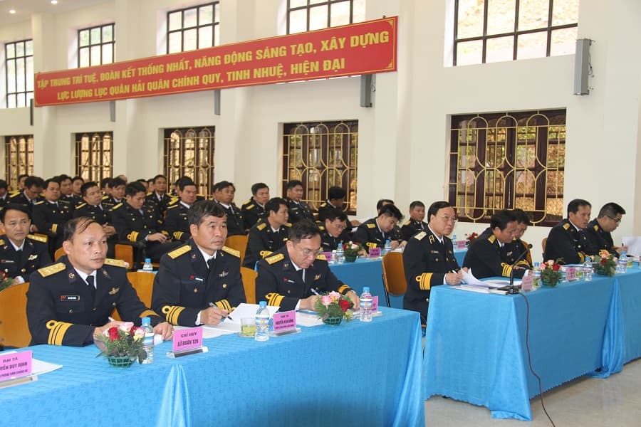 Quân chủng Hải quân: Tổng kết công tác huấn luyện, sẵn sàng chiến đấu Khối lục quân Hải quân năm 2017