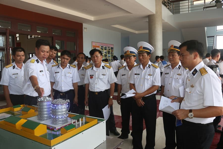 Vùng 5 Hải quân: Hội thi sáng kiến, cải tiến mô hình huấn luyện trang thiết bị hậu cần 2018