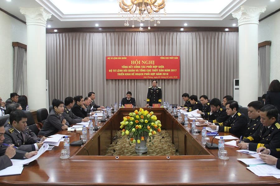 Bộ Tư lệnh Hải quân và Tổng cục Thủy sản: Ký kết kế hoạch phối hợp hoạt động năm 2018
