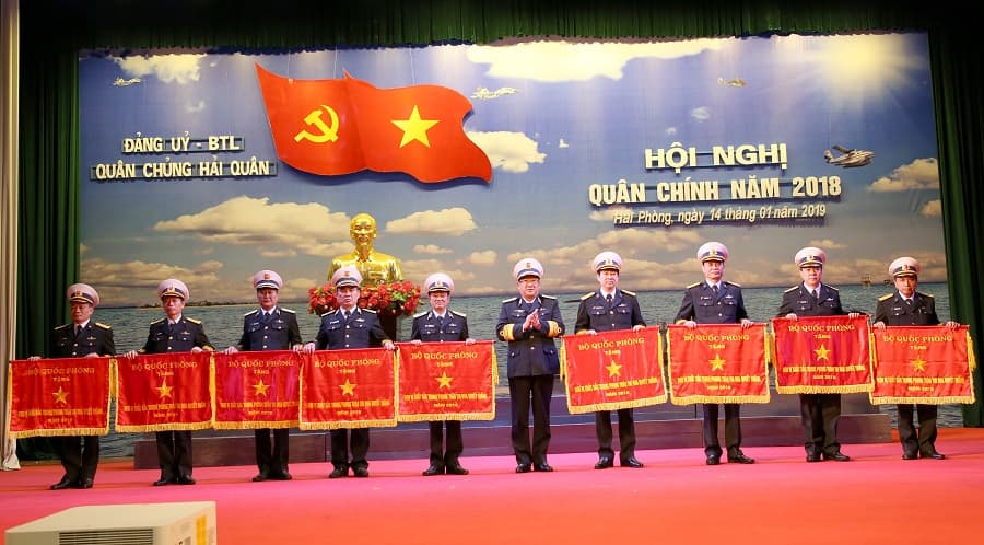 Đảng ủy-Bộ Tư lệnh Hải quân: Hội nghị quân chính năm 2018