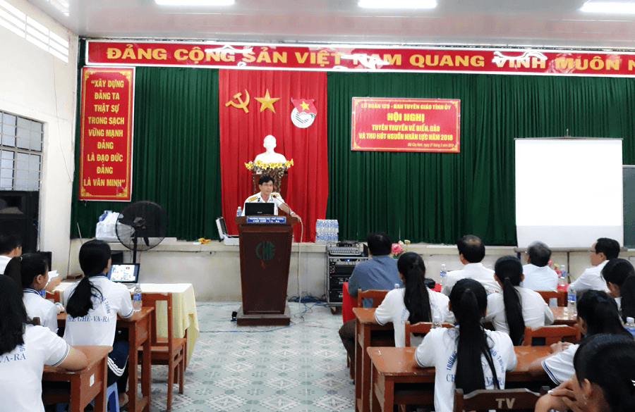 Lữ đoàn 125, Vùng 2 Hải quân tuyên truyền biển, đảo và thu hút nguồn nhân lực tại tỉnh Bến Tre