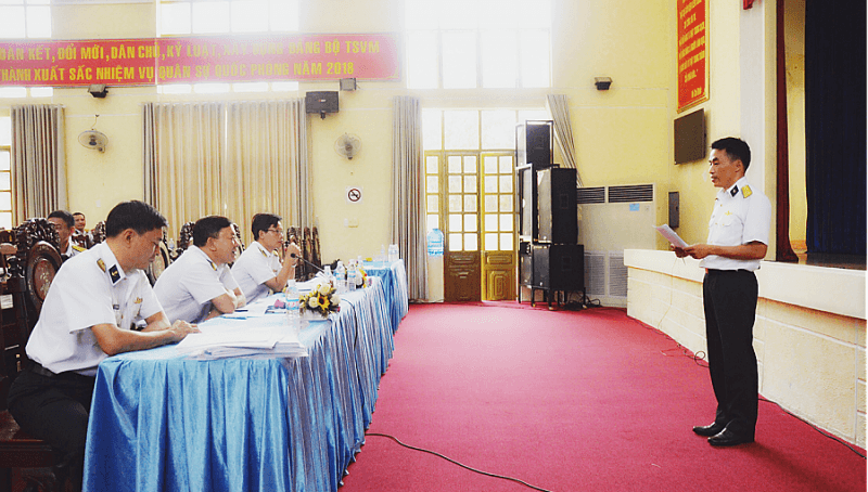 Lữ đoàn 125 Hải quân: 25 thí sinh tham gia Hội thi Bí thư chi bộ giỏi năm 2018