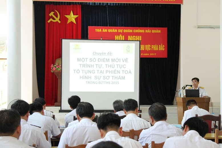 Tòa án Quân sự Quân chủng Hải quân: Tập huấn hội thẩm quân nhân khu vực phía Bắc
