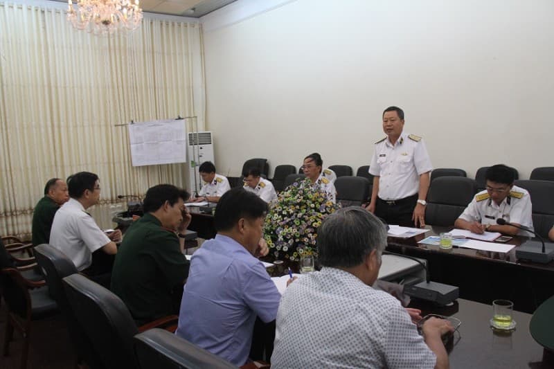 Bệnh viện Quân y 175, Hội cựu học viên Học viện Quân chính Lê nin, Công ty cổ phần đầu tư IMG thăm và làm việc với Bộ Tư lệnh Hải quân