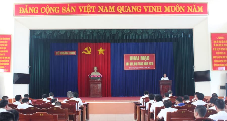 Lữ đoàn 680: Khai mạc hội thi, hội thao năm 2018