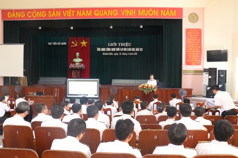 Học viện Hải quân: Tiếp cận công nghệ 4.0 vào công tác giáo dục, đào tạo