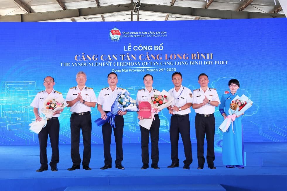 Tân cảng Sài Gòn công bố cảng cạn Tân cảng Long Bình