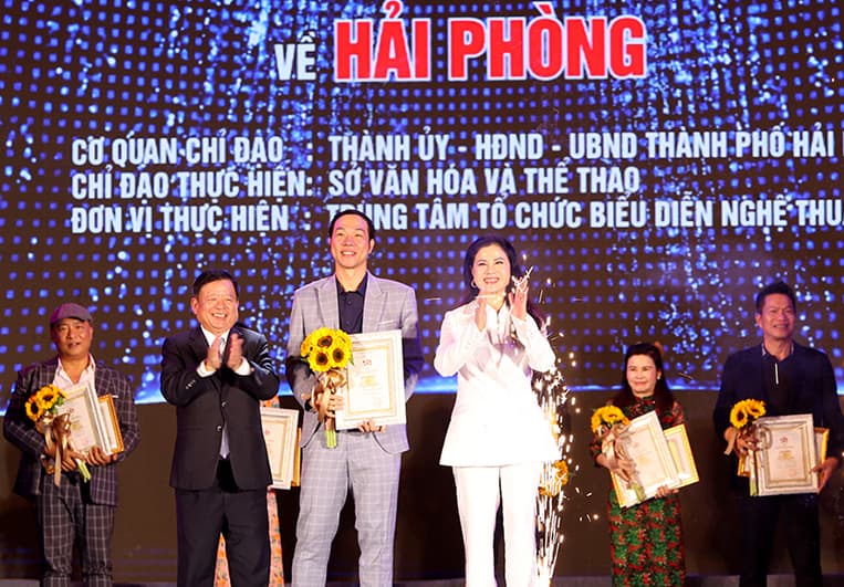 Trao giải Cuộc thi Sáng tác ca khúc về thành phố Hải Phòng