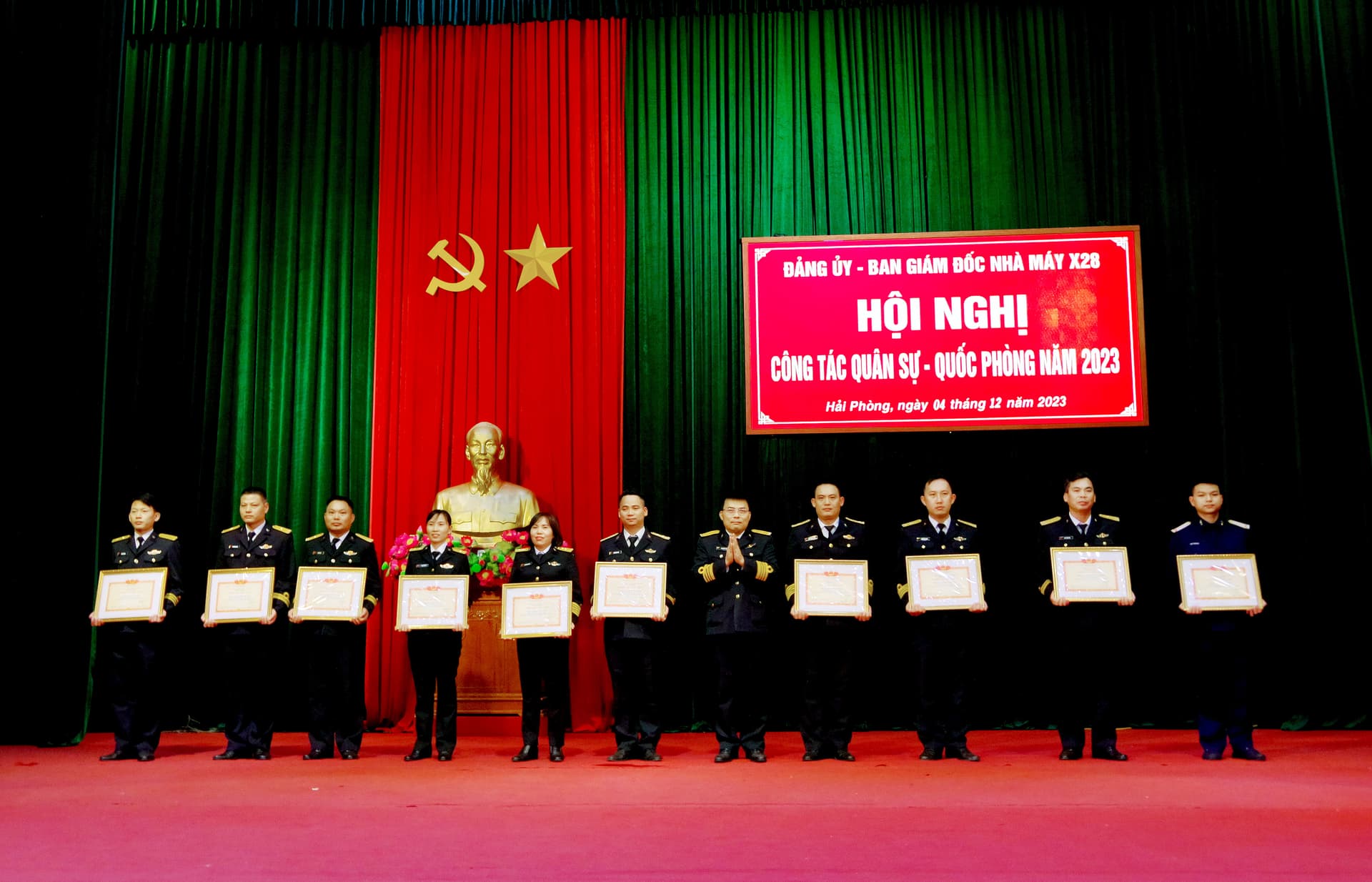 Nhà máy X28 hoàn thành tốt nhiệm vụ năm 2023