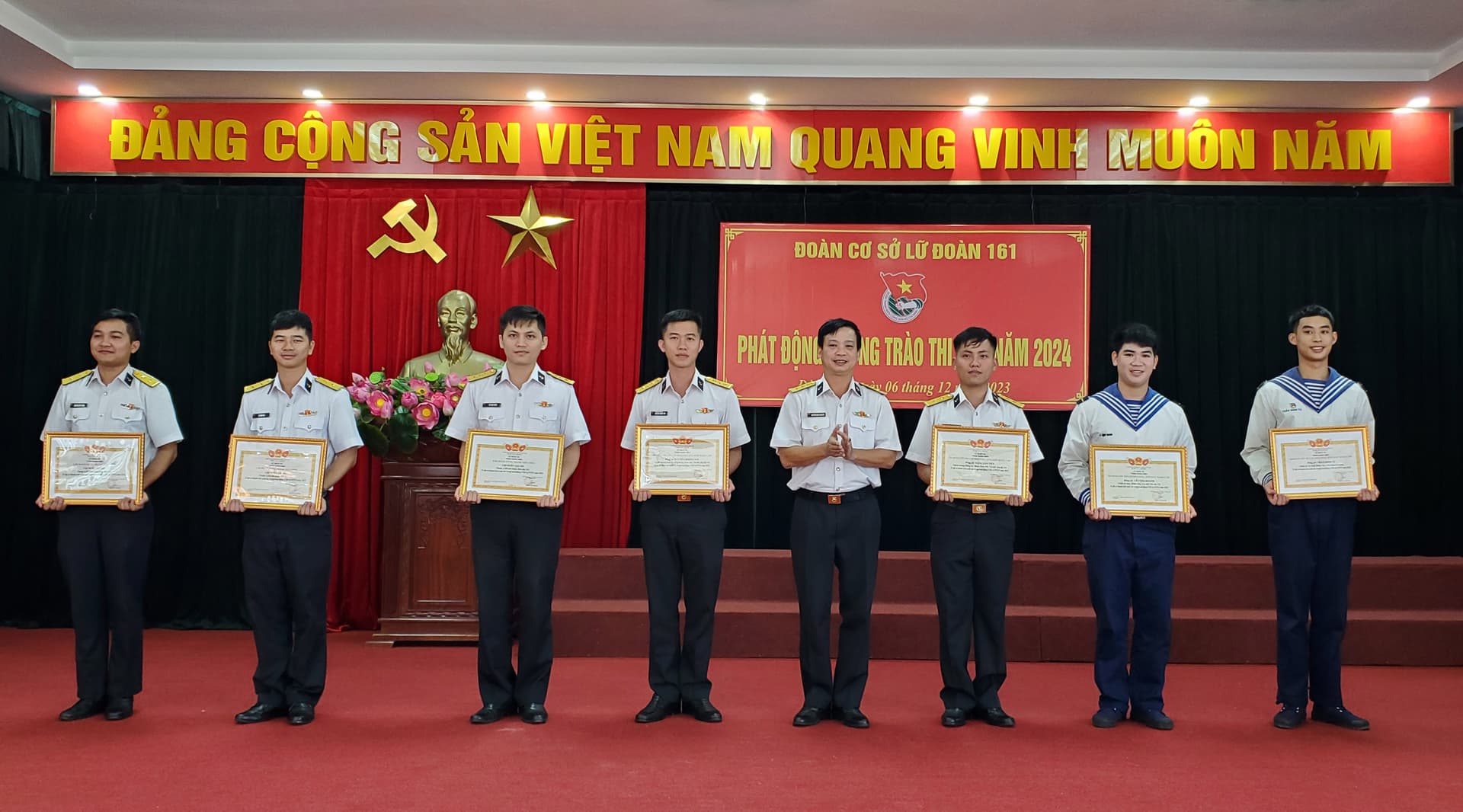 Tuổi trẻ Lữ đoàn 161 phát động phong trào thi đua năm 2024