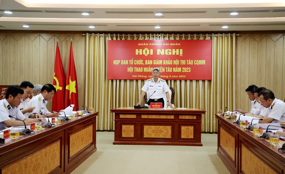 Hội thi tàu chính quy mẫu mực và Hội thao huấn luyện tàu năm 2023 sẽ diễn ra vào tháng 9