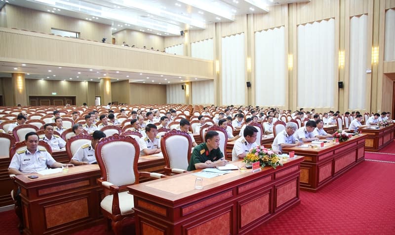 Quân chủng Hải quân: Hội nghị công tác tham mưu 6 tháng đầu năm 2023