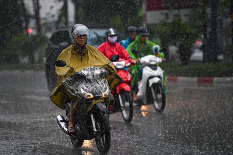 Tiếp tục mưa to ở Bắc Bộ, Tây Nguyên và Nam Bộ, đề phòng lũ quét, sạt lở