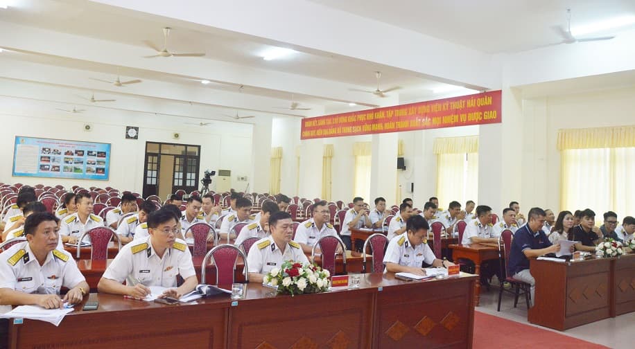 Viện Kỹ thuật Hải quân tập huấn đào tạo phần mềm