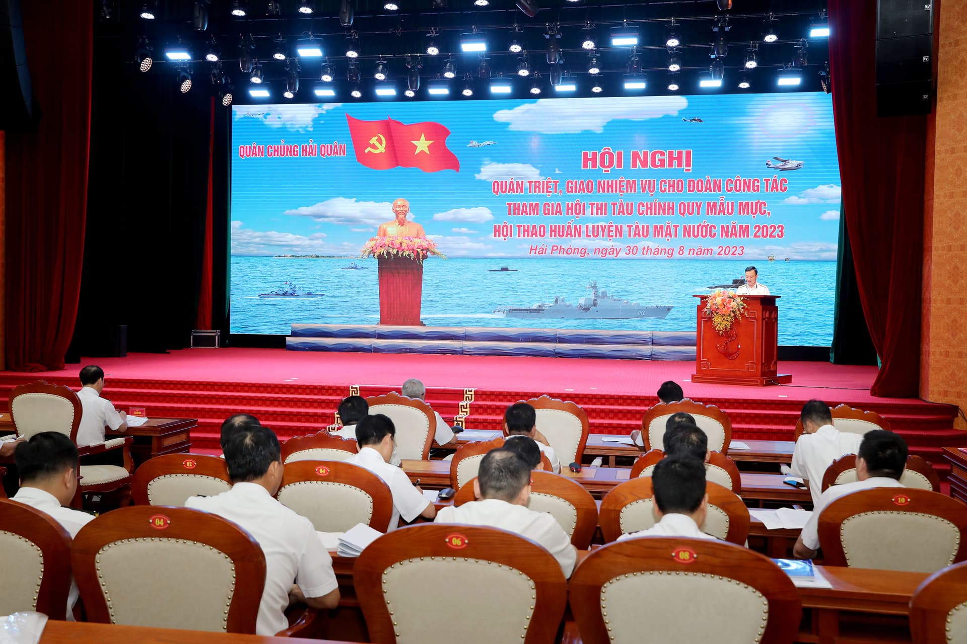 Hội thi tàu chính quy mẫu mực Quân chủng Hải quân sẽ diễn ra từ ngày 6 đến 28/9