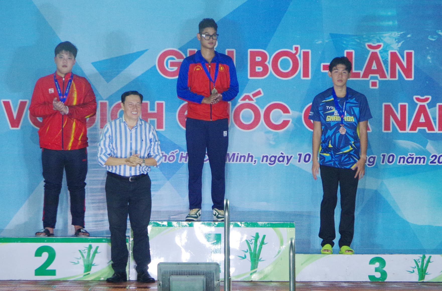 Trung tâm Thể dục thể thao Quốc phòng 5 vượt chỉ tiêu huy chương tại giải vô địch bơi, lặn quốc gia năm 2023
