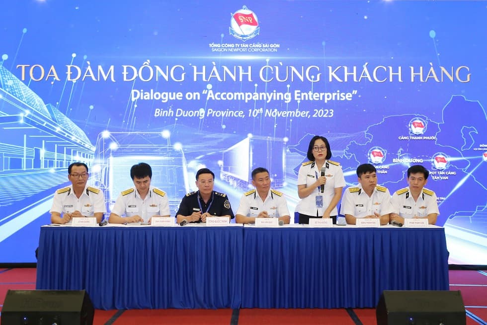 Tân cảng Sài Gòn đồng hành với doanh nghiệp tỉnh Bình Dương