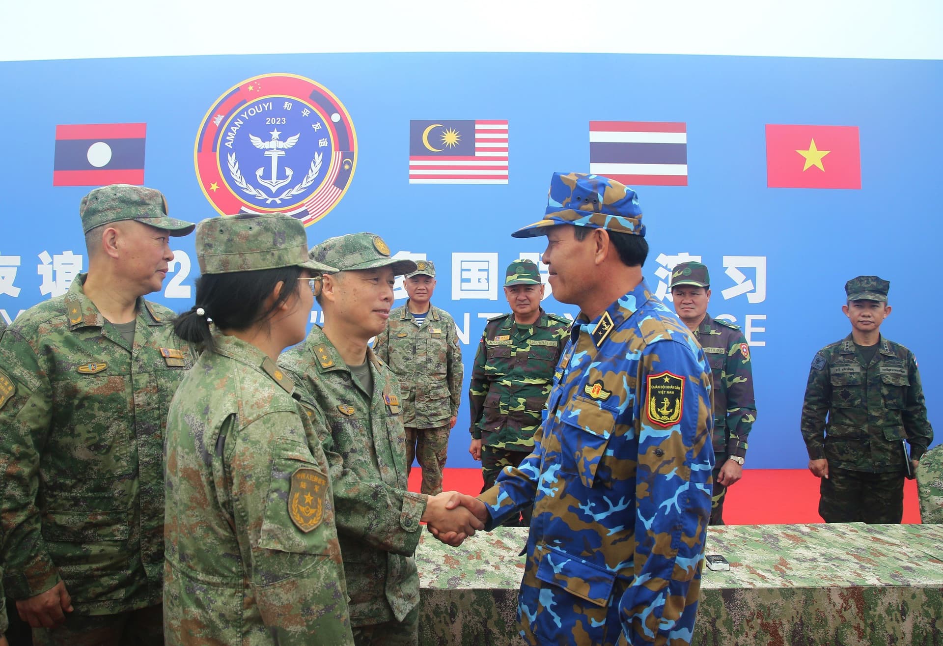 Khai mạc Diễn tập đa phương “Hòa bình - hữu nghị 2023”