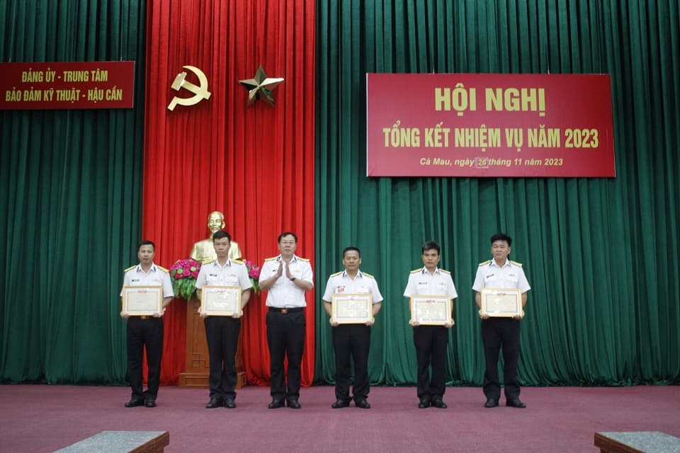 Trung tâm Bảo đảm Kỹ thuật – Hậu cần Vùng 5 tổng kết nhiệm vụ năm 2023