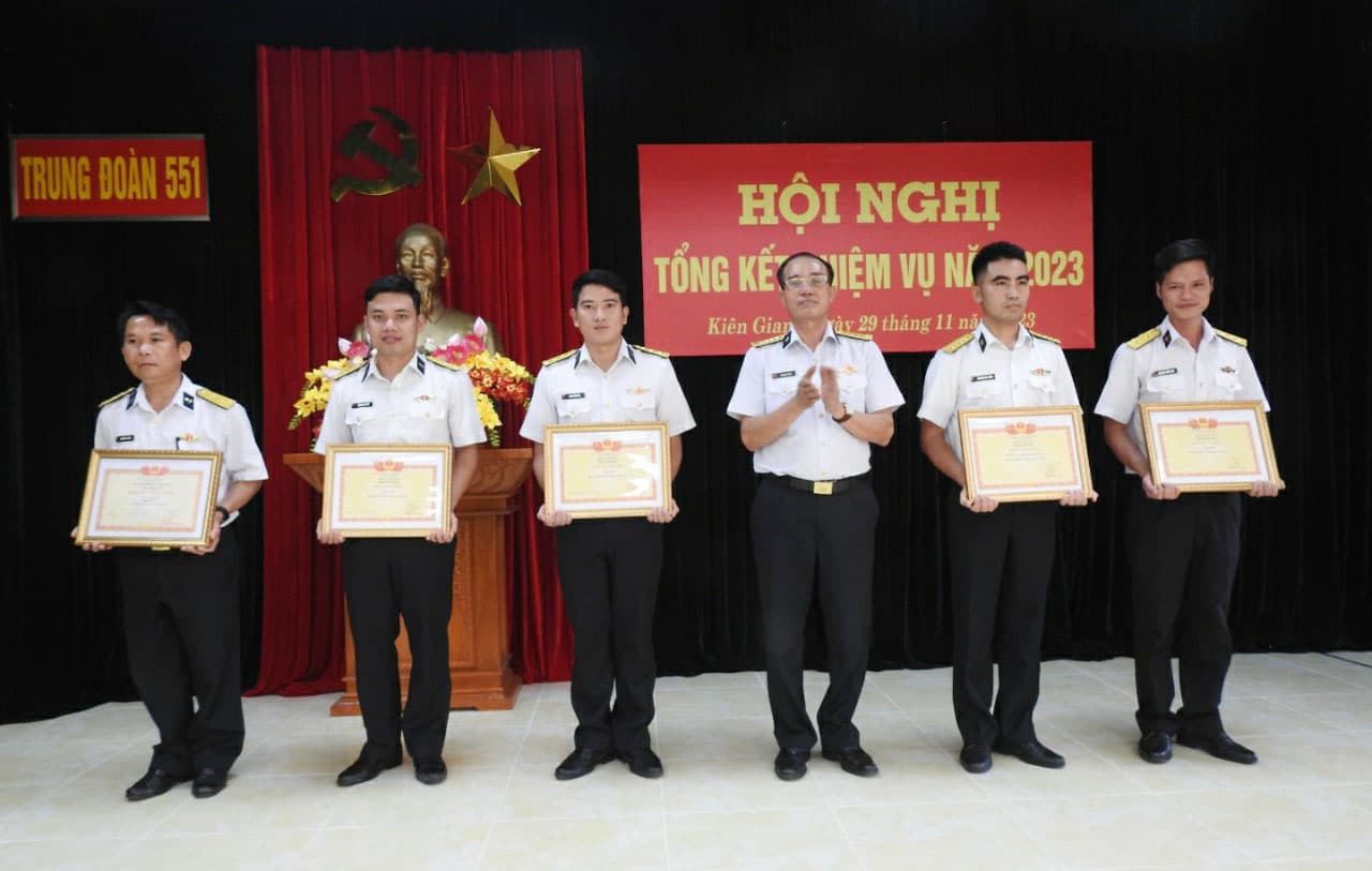 Trung đoàn 551 tổng kết nhiệm vụ năm 2023