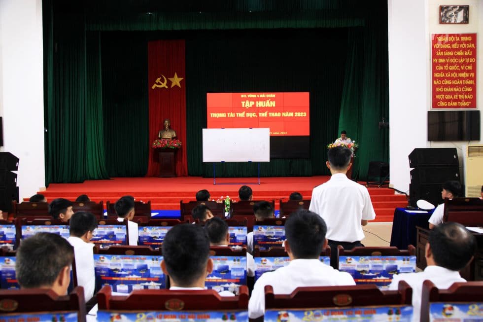 Vùng 4 tập huấn, bồi dưỡng trọng tài hội thao thể dục thể thao năm 2023