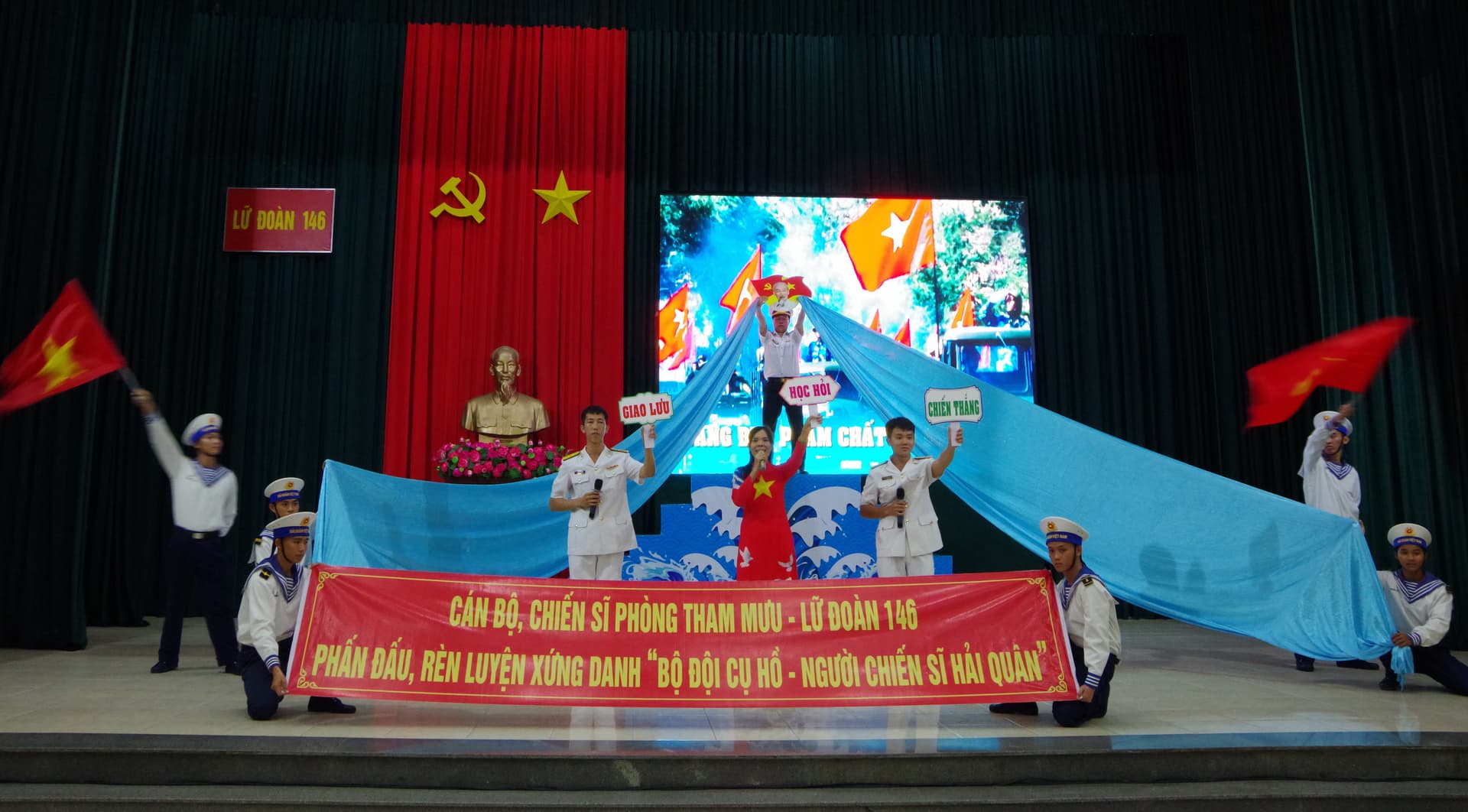 Lữ đoàn 146: Hội thi tuyên truyền phát huy phẩm chất “Bộ đội Cụ Hồ”
