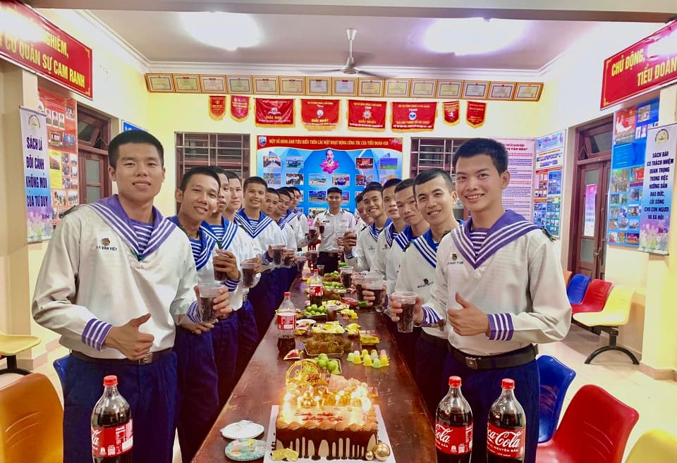 Tiểu đoàn 458 tổ chức sinh nhật đồng đội tháng 9