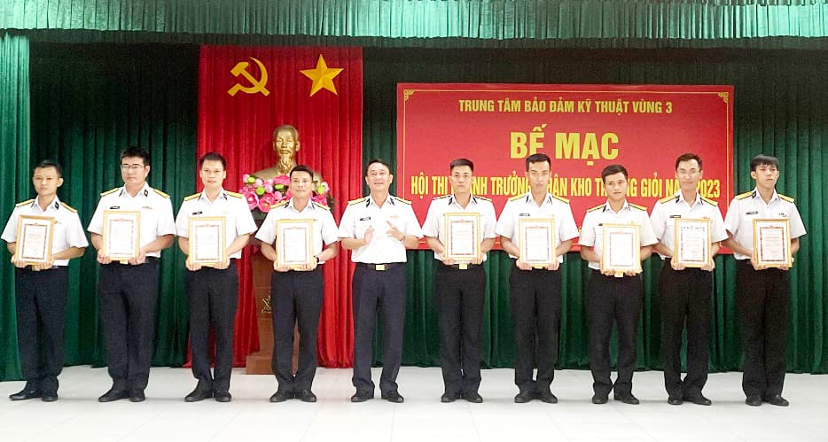 Trung tâm Bảo đảm Kỹ thuật Vùng 3: Hội thi ngành trưởng, phân kho trưởng giỏi năm 2023