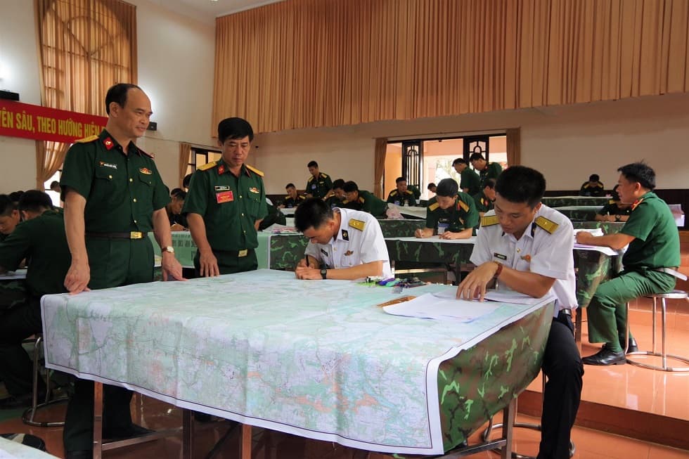 Lữ đoàn 126 tham gia Hội thi liên đội trưởng, chính trị viên đặc công toàn quân năm 2023