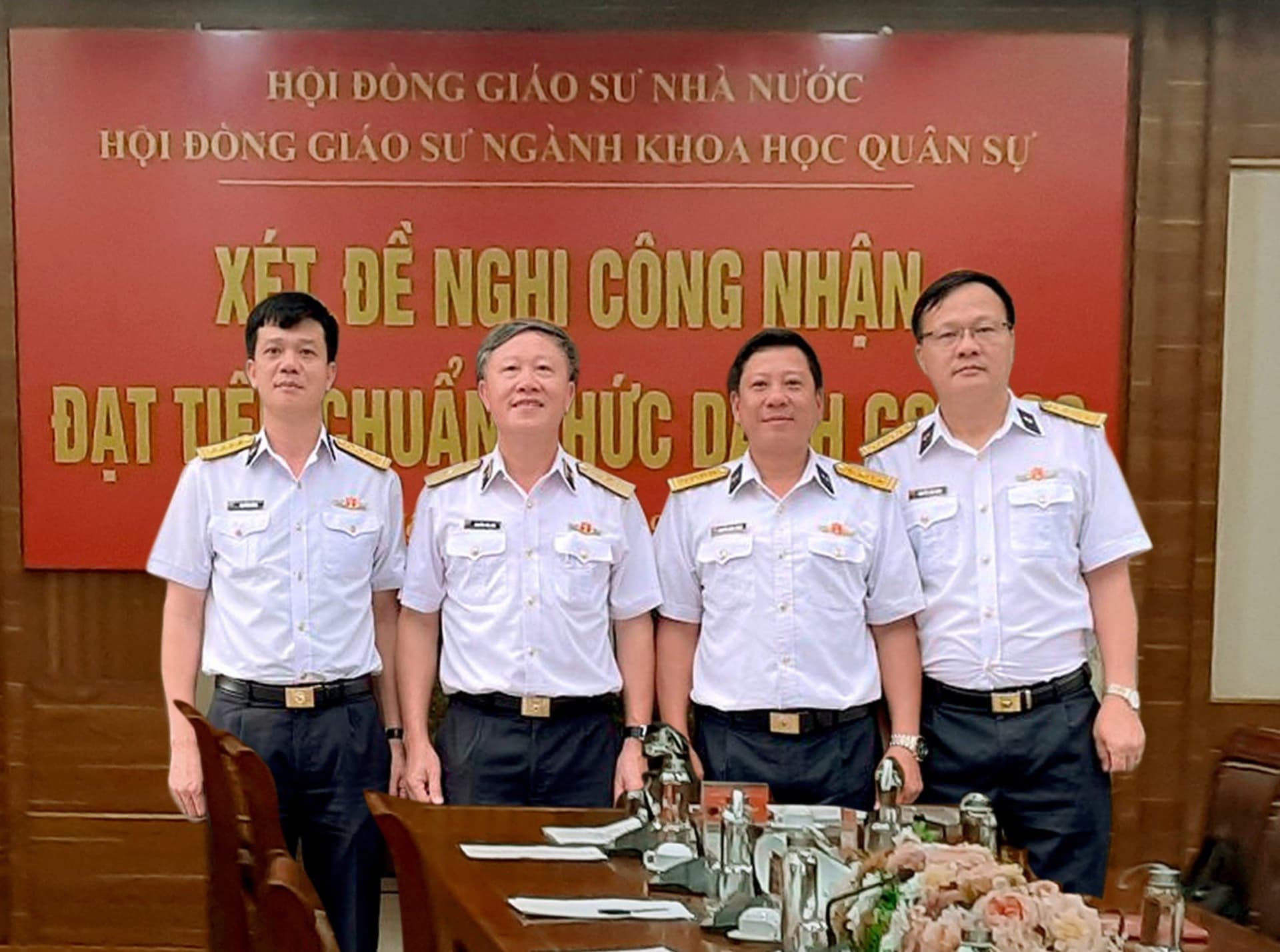 Học viện Hải quân: 3 ứng viên đủ tiêu chuẩn đề nghị công nhận chức danh giáo sư, phó giáo sư
