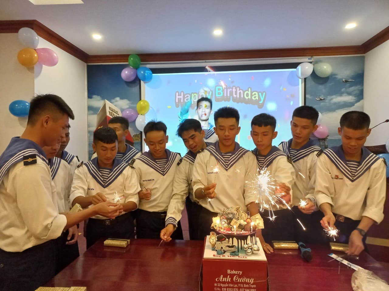 Tuổi trẻ Lữ đoàn 125 tổ chức sinh nhật đồng đội