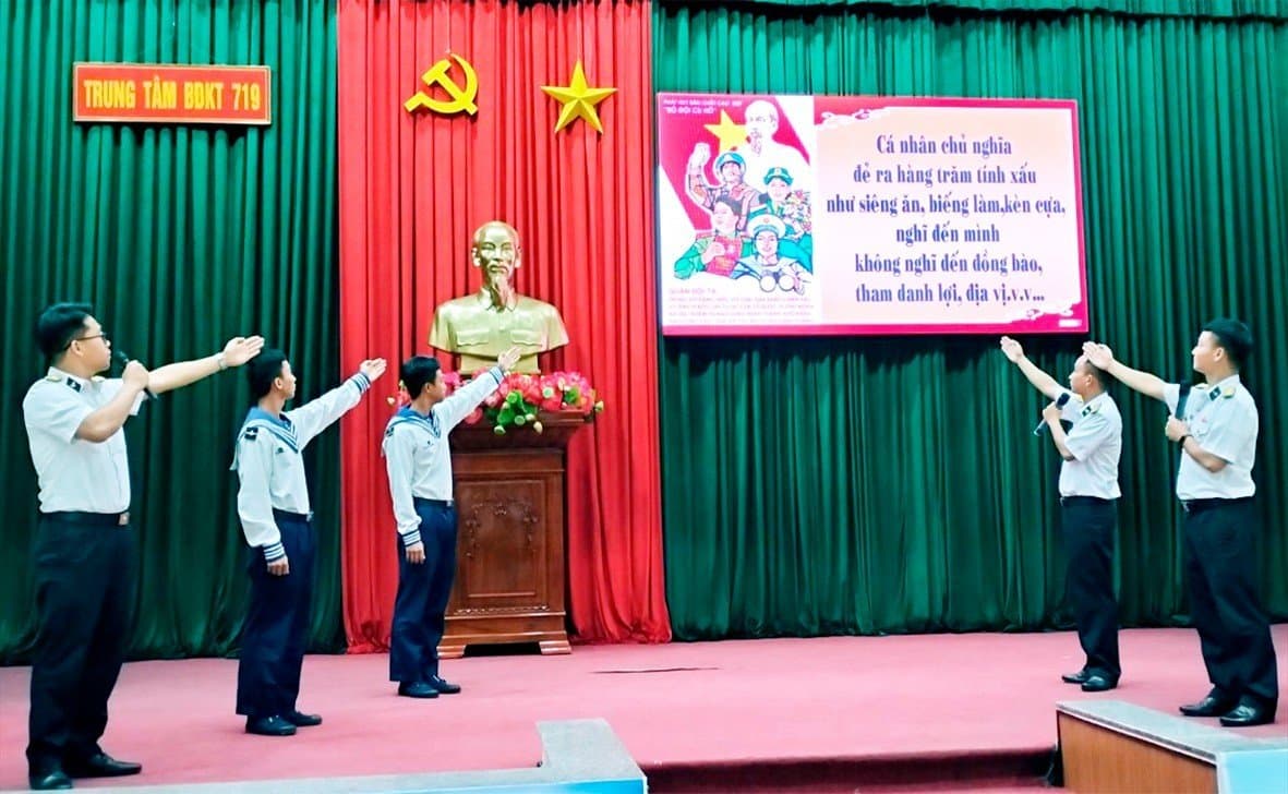 Trung tâm Bảo đảm kỹ thuật 719: Hội thi tuyên truyền về phẩm chất “Bộ đội Cụ Hồ”