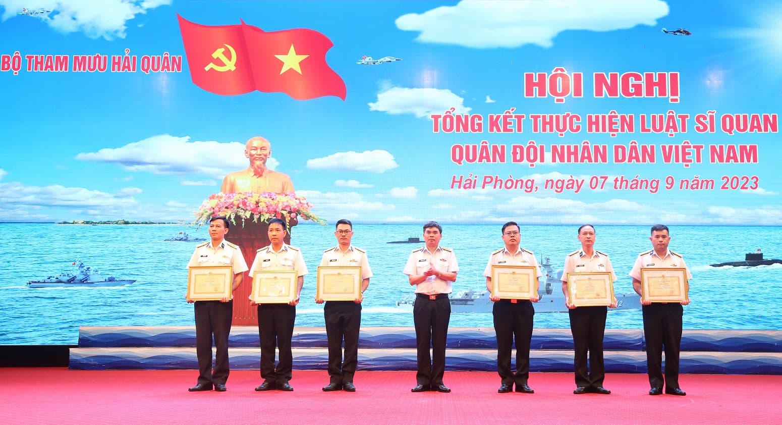 Bộ Tham mưu Hải quân: Tiếp tục thực hiện tốt Luật Sĩ quan QĐND Việt Nam