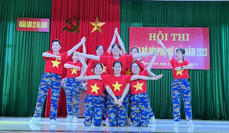 Đoàn 22 Hạ Long: Hội thi “Cán bộ hội phụ nữ giỏi năm 2023”