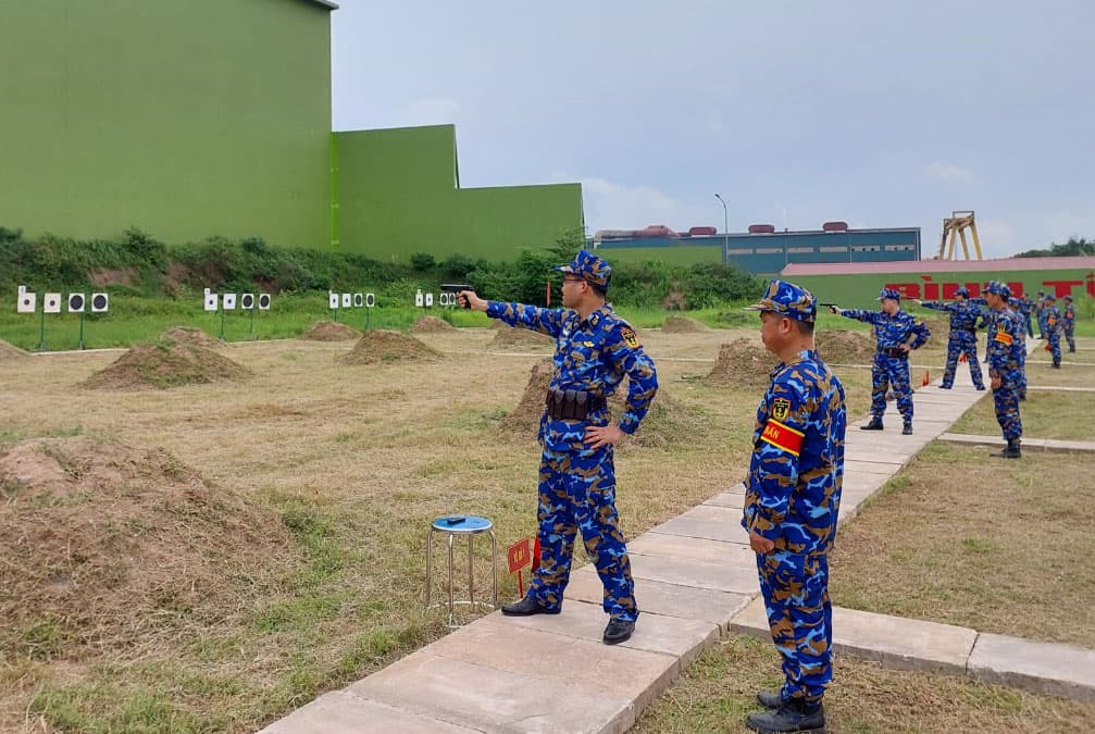 Cơ quan Bộ Tư lệnh Hải quân: Kiểm tra bắn đạn thật súng K54