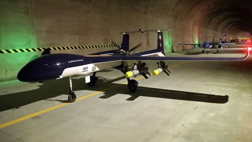 Iran thử nghiệm UAV ném bom