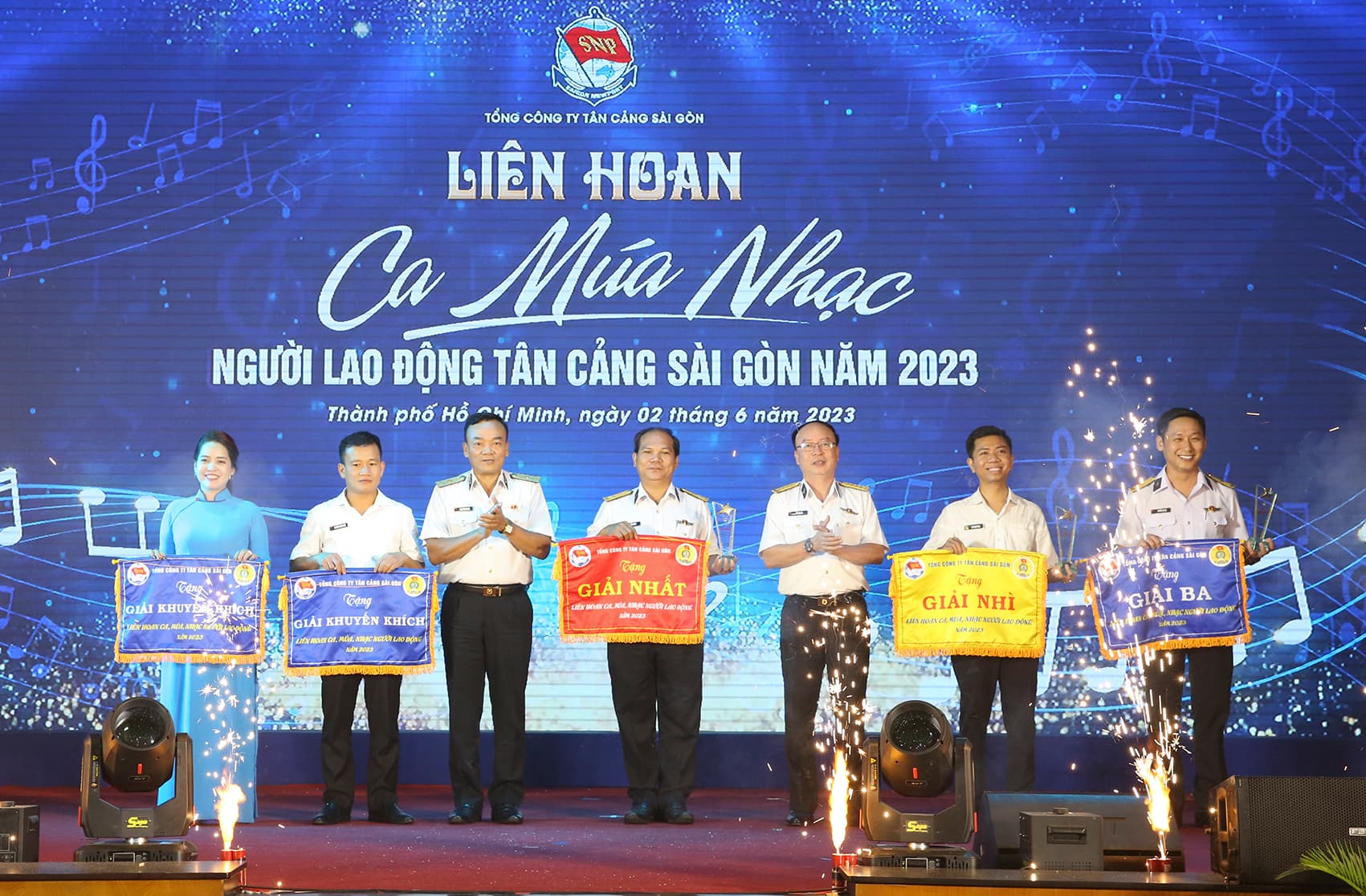Tổng công ty Tân cảng Sài Gòn liên hoan ca múa nhạc năm 2023