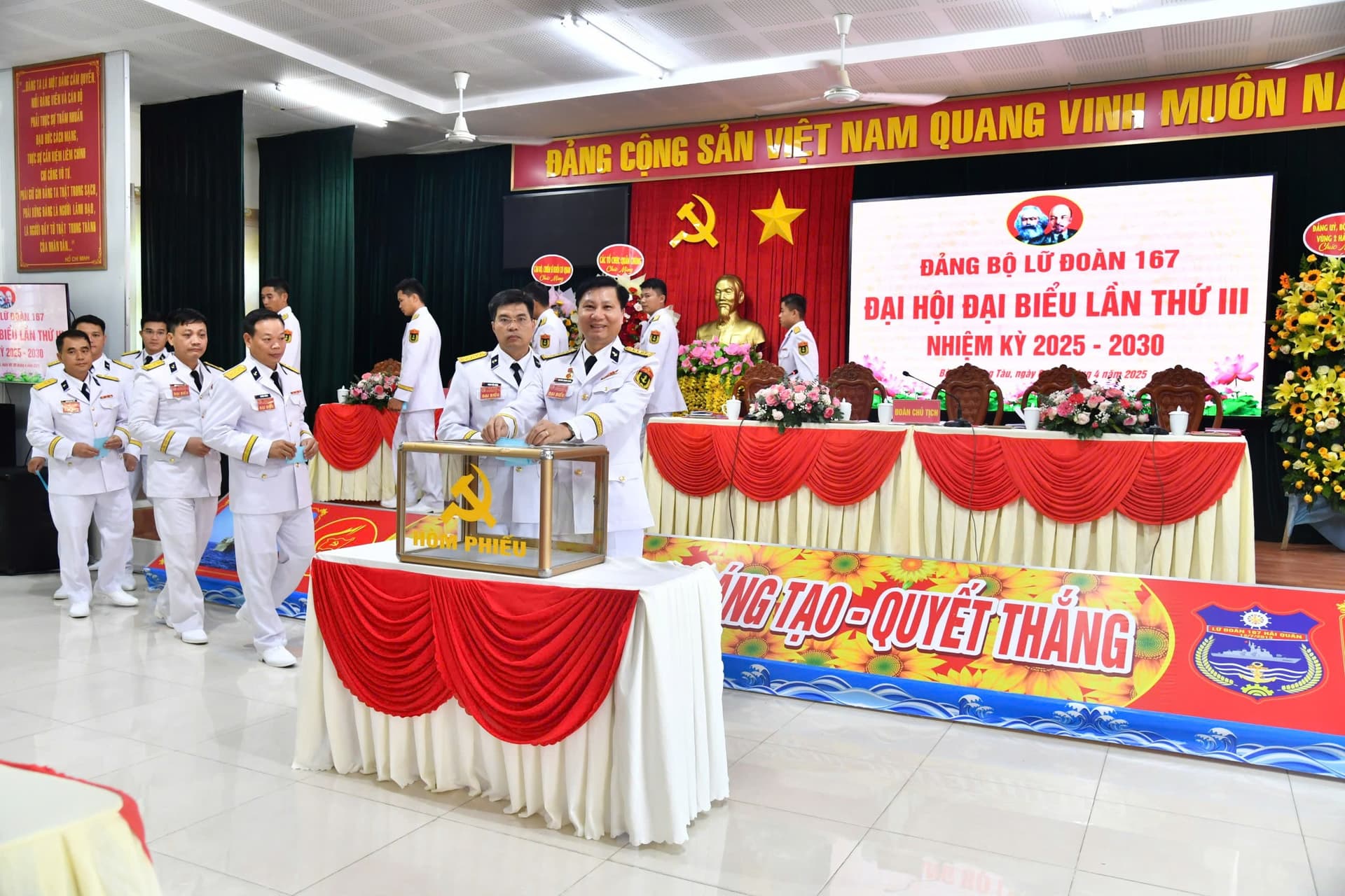 Đảng bộ Lữ đoàn 167 tổ chức thành công Đại hội nhiệm kỳ 2025-2030